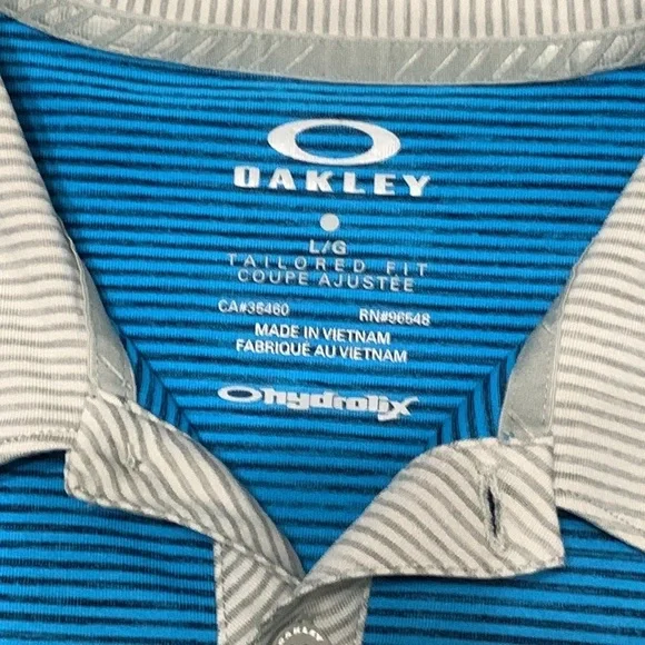 Oakley Men’s Fitted Golf Shirt- L - Picture 2 of 9